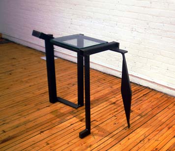 Uncovered,{view2},Andre Fauteux, Sable-Castelli Gallery Exhibition, 2003, sculpture
