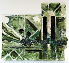 Green on Green, by Carol Sutton artist  2009