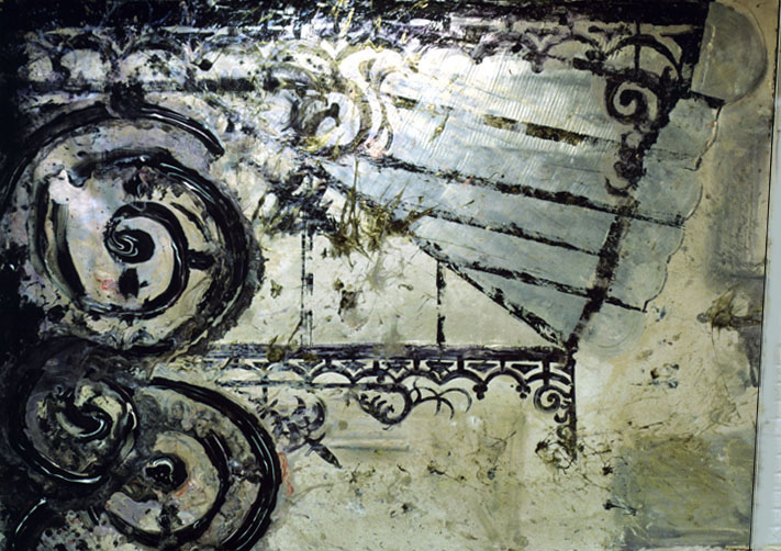 Glass Roof (Nice, France), Spirit Balcony Series, by Carol Sutton, with crop mark