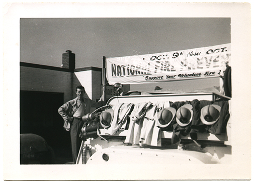 Robert W. Sutton,'Red' ,Chesapeake Beach Volunteer Fire Department (CBVFD) Truck. ca. 1945  chesapeake_cbvfd_fire-rescue-rwsutton.jpg