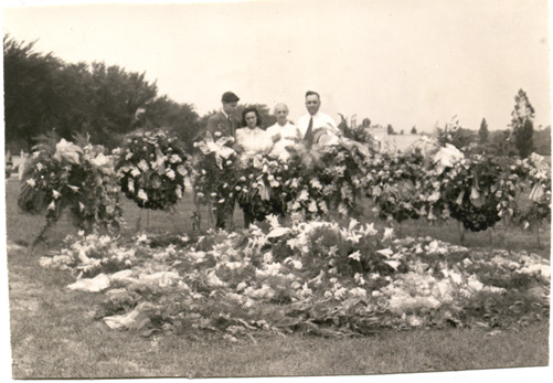 Grave of Nannie Clara Williams Sustare, Norfolk, Virginia, died: July 21, 1940.